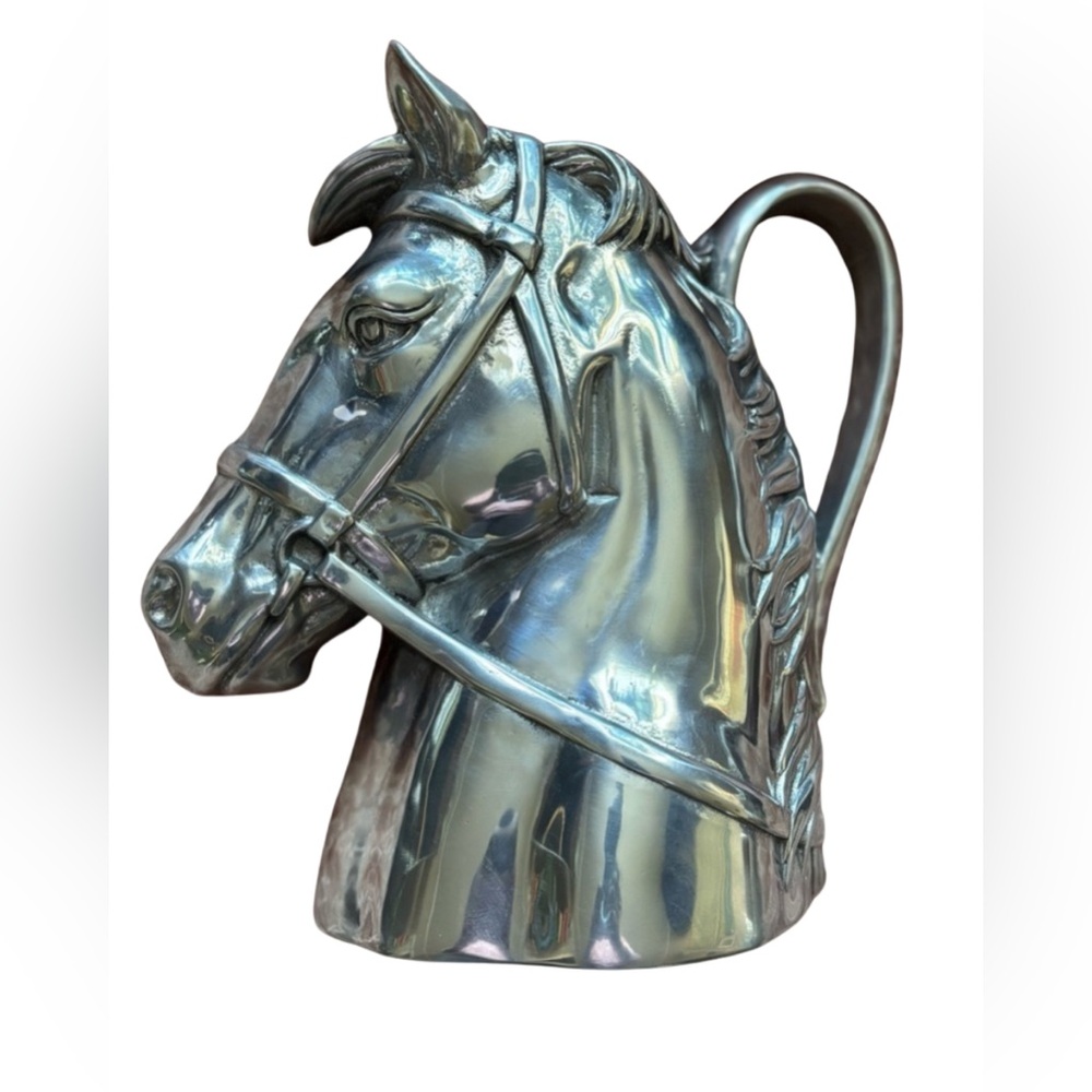 Arthur Court Thoroughbred Horse Pitcher - Rare Collectible!